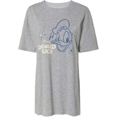 Lidl Dames bigshirt (Grijs, XS (32/34))