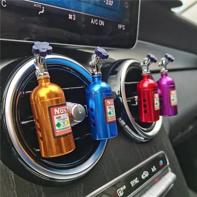 Hervulling | Strawberry fields - Nos fles Autogeur Auto Luchtverfrisser - Autoparfum - Autogeurtje - Auto accesoires