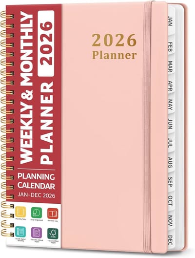 2026 Week- en Maandplanner - Perfecte Kalender voor Kantoor, Thuis en School