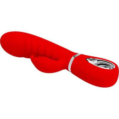 Pretty Love - Prescott - Rabbit Vibrator - Dubbele Motor - Rood