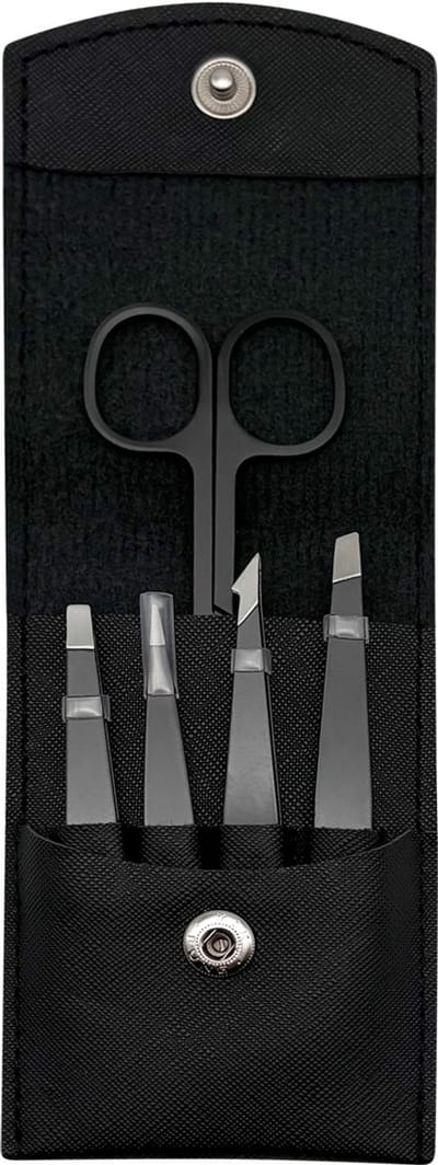 Purepeak 5-Delige Epileer Set - Epileer Pincet - Tweezer