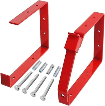 Universele Vergrendelbare Wand Ladder Opslagbeugel (Rood)