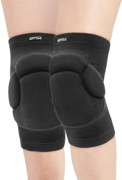 Unisex Hoge Elasticiteit Non-Slip Kniebeschermers voor Yoga, Dans en Volleybal