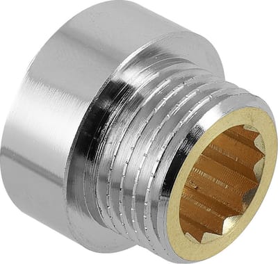 Bonfix kraanverlengstuk 3/8 bi.x 10 mm, bu, chroom