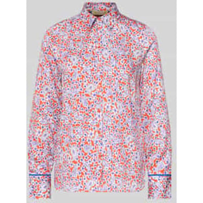 Overhemdblouse met knoopsluiting