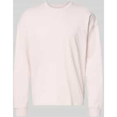 Oversized sweatshirt met gestikt logo model 'Rusk'