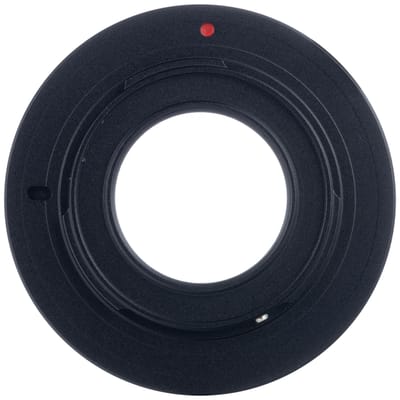 Rosfix Adapter C-Mount naar Micro 4/3 - Geanodiseerd Aluminium - Geschikt voor Olympus PEN
