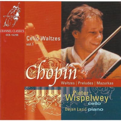 CD PIETER WISPELWEY DEJAN LAZIC Chopin Cellowalsen Deel 1 CCS16298 CHANNEL CLASSIC 2000 Duitsland Klassiek Gebruikt