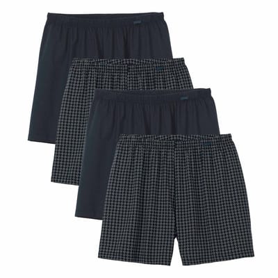CALIDA Geweven boxershorts Prints Benefits 4P Verpakking van 4