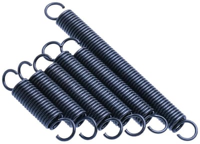Trekveer Set - Dubbele Haak - Onderhoud en Reparatie - Sterke Veerkracht - 5 stuks 12x40mm - Metaal