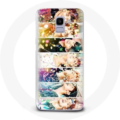 Coque pour Samsung Galaxy A8 2018 BTS You Never Walk Alone Affiche Chanson Not Today