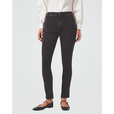 Wrangler Sienna Sultry Blackout Jeans Maat: W26L30 | Skinny Jeans Outlet | Dames | Zwart
