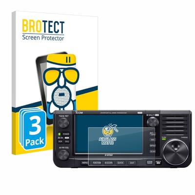 BROTECT - Screenprotector voor Icom IC-705 - Folie Beschermfolie Beschermglas matte 3 Stuks