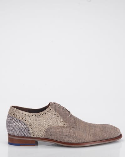 Floris van Bommel Floris van Bommel Veterschoenen zwart Leer 310331