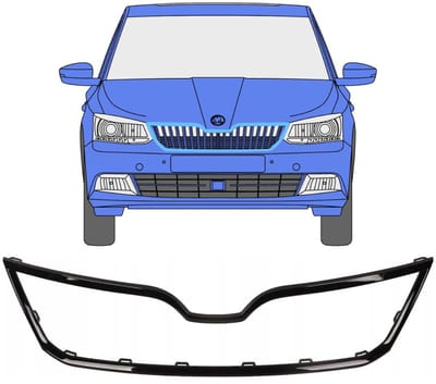 Frame van de grille voor Skoda Fabia 2014-2018