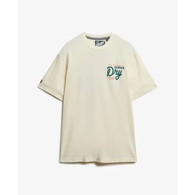 Superdry - Tap Room Oversized T-shirt - Heren - T-shirts