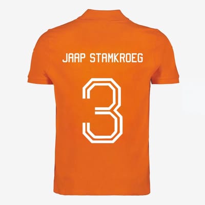 Oranje WK-EK Polo Shirt – Jaap Stamkroeg XS