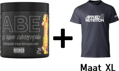 Applied Nutrition - ABE Ultimate Pre-Workout - 315 g - Tropical Smaak - 30 servings - Met Applied T-Shirt