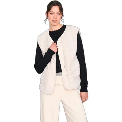 Mouwloze teddy fleece dames 24 Colours