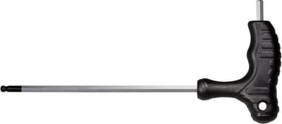 SW-Stahl 31650L-2 T-greep-hoekschroevendraaier I met binnenzeskantprofiel en kogelkop I 2 mm x 100 mm I schroevendraaiergereedschap