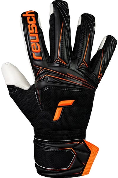 Reusch Attrakt Advance Finger Support Keepershandschoenen Zwart 8.5
