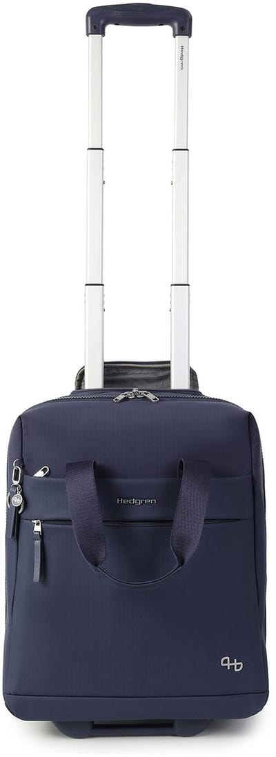 Hedgren BENTO laptop trolley 15,6 inch – Cabineformaat – RFID-bescherming – Gerecycled materiaal - Peacoat Blau
