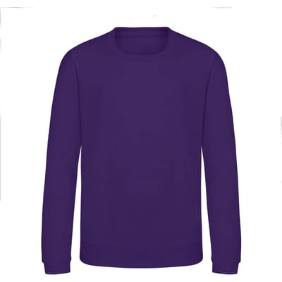 Just Hoods - AWDis Sweat Kinder - Purple maat 9/11 (L)