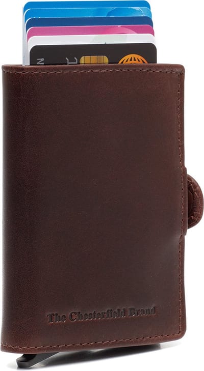 The Chesterfield Brand Lagos - Creditcardhouder 6cc 10 cm RFID (braun)