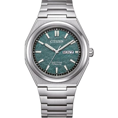 Citizen AW0130-85XC Horloge - Titanium - Zilverkleurig - Ø 40 mm