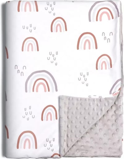 Babydeken Ledikant Baby Omslagdoek - Zacht gevoerd - 100 x 75 Centimeter O.T. Trends
