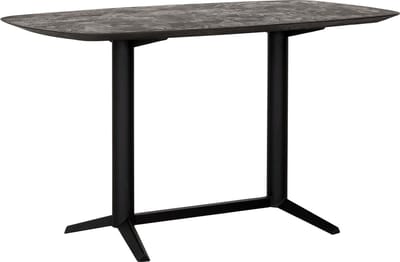 DTP Home Soho countertafel Deens ovaal Mortex – 160x90x90 cm