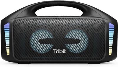 Draadloze Bluetooth Luidspreker met 90 W Geluidsvermogen en LED Lichten voor Feestjes - Waterdicht en Draagbaar - 30 Uur Speeltijd