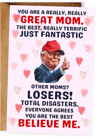 You’re a Fantastic Mom - Grappige humoristische wenskaart voor moeder, oma - Moederdagkaart - Ansichtkaart (10x15 cm incl. envelop)