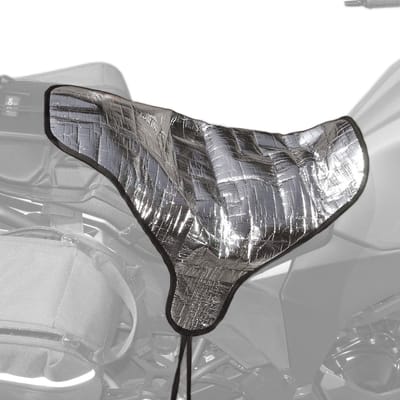 Motorzadelhoes/zonnescherm - Motorzadelhoes - Warmte-isolerende hoes - Waterdicht - Zonwerend - Warmte-isolerend - Motoraccessoires - Geschikt voor de meeste motoren - Zilver - 75*70 cm