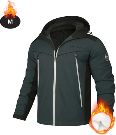 Livano Skipak - SkiBroek - Skijas - Ski Suit - Wintersport - Heren - Winter - Warm Fleece - Grijs - Maat M
