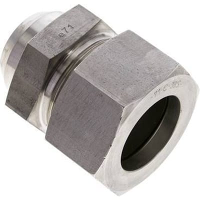 38S & 44mm RVS Rechte Snijringkoppeling Lasverbinding 315bar ISO 8434-1