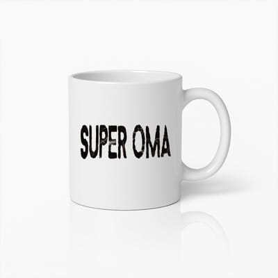 Super Oma Koffiemok – Perfect Cadeau voor Liefdevolle Grootmoeders