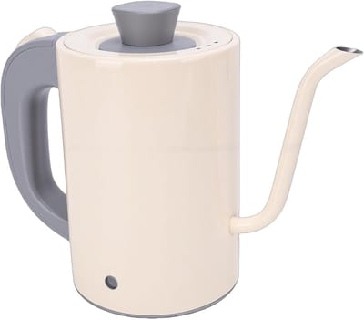 Elektrische Waterkoker - Overgietketel Heetwater - Thee Koffie Zetten - Nauwkeurige Temperatuurregeling - 08 Liter - Zwart
