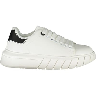 Gaelle Paris Witte Polyurethaan Dames Sneaker