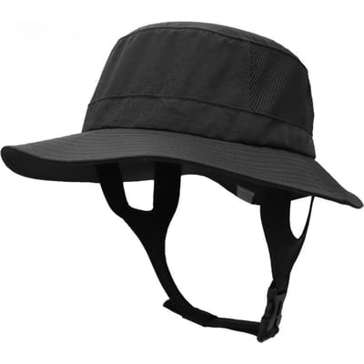 Strand Surfkamp Mesh Ademende Zon Hoed UPF50 Zomer Buiten Gebruik Vissershoed Kinbaar Pasvorm Bucket Hoed Watersport Hoed 55-60cm