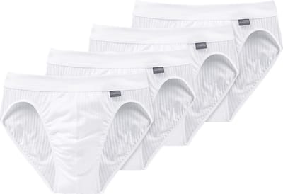Schiesser Heren rioslip 4 pack Cotton Essentials Authentic