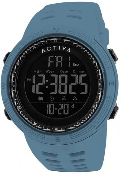Activa Digital ACW1915-002 Heren digitale horloge - 50 mm