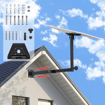 Scalable Mounting Kit voor Starlink Gen 3 - Verstelbare 360° Bevestiging met Adapter voor Muur en Dak, Ideaal voor Satellietinternet