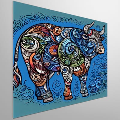 Kunstprint | Wanddecoratie | Dibond | 60 × 60 cm