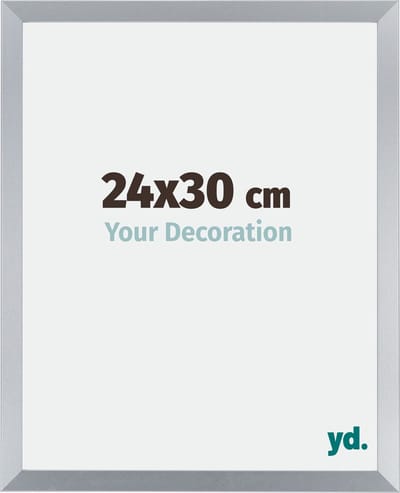 Your Decoration - Fotolijst 24x30 cm - MDF - Zilver Glans - Catania
