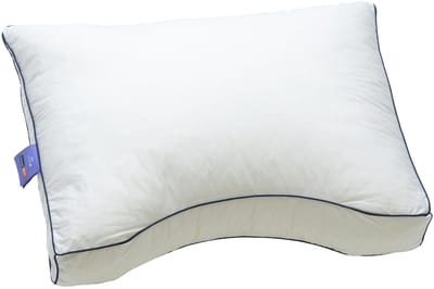 totaalBED Hoofdkussen Elin vezelbolletjes - 60x70 cm - zij en rug