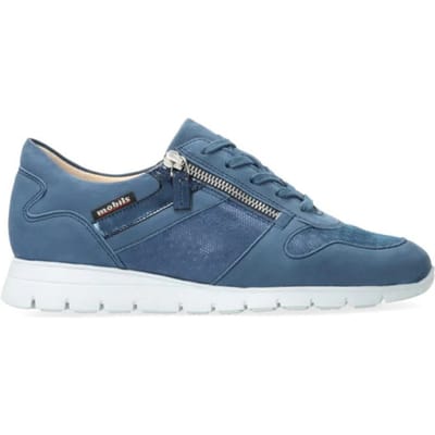 Mephisto Dyria - dames sneaker - Blauw - maat 40.5 (EU) 7 (UK)
