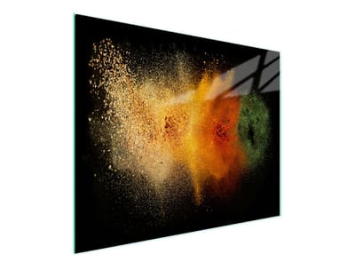 TMK ArtDeko Serie - Glazen Snijplank - 52x30 cm - Beschermplaat voor Fornuis - UV Print