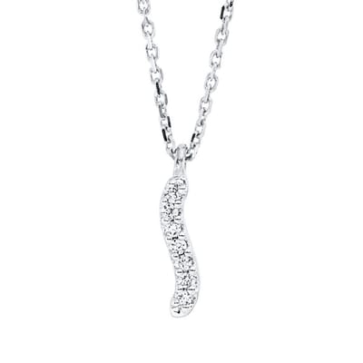 Luna Creation - 4M242W8-2 - Ketting - Dames - 750WG - 42+3cm
