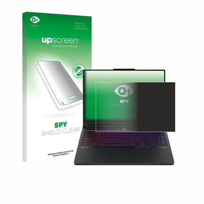 upscreen - privacy screenprotector voor Lenovo Legion Pro 7 Gen 10 16" - Folie Beschermfolie Blauwlichtfilter